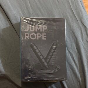 Black Jump Rope